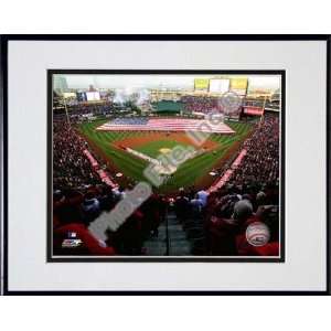 Angel Stadium 2010 Opening Day Double Matted 8 x 10 Photograph in 
