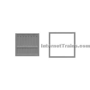  Tichy Train Group HO Scale 90 x 90 Loading Dock Doors w 