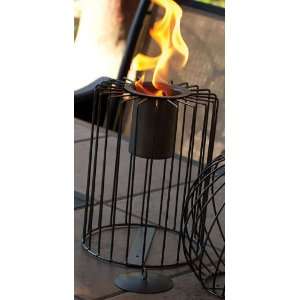  Cylinder Metal Firekeeper Lantern Patio, Lawn & Garden