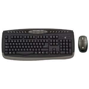  Ge Spanish Wireless Multimedia Keyboard and Optical Mouse 