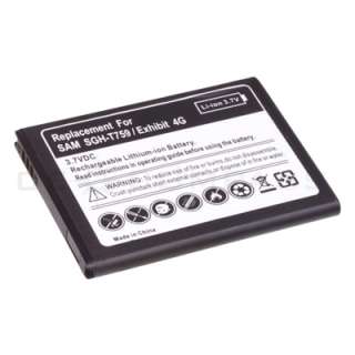 Extended Battery for Samsung Exhibit 4G T759 1700mAh  