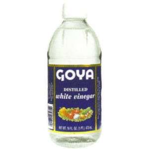 Goya White Vinegar 128 oz  Grocery & Gourmet Food