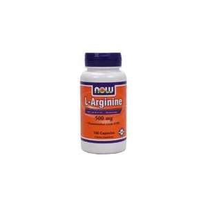  NOW L Arginine 500 mg   100 Caps