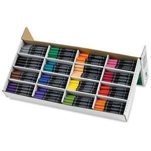   Colors, Classpack of 256 Markers, Broad Tip Arts, Crafts & Sewing