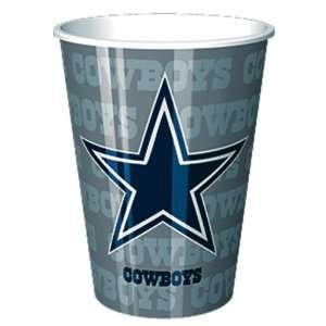  Dallas Cowboys 16 oz. Plastic Cup (1 count) Everything 