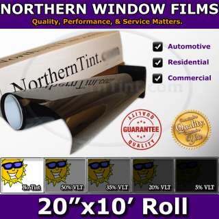 Window Tint UV Solar Film 20x10 Roll car home office D  