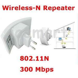 Wireless N WLAN Network Repeater Wifi Range Extender 300Mbps 300M AP 