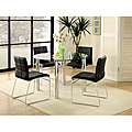 piece Cafe Glass top Dining Table Set  