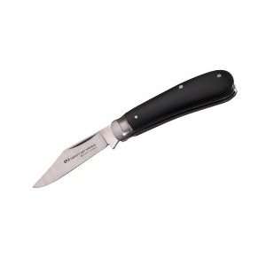   Sheffield England) Clip Blade Knife with Black Handle Sports