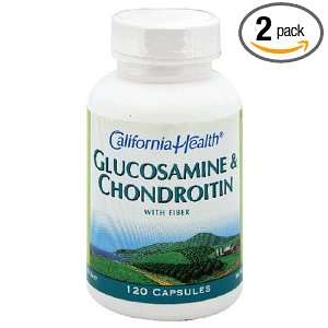 California Health Glucosamine and Chondroitin, 120 Capsules (Pack of 2 