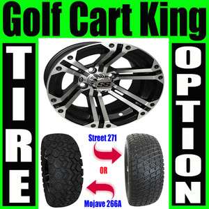 Lifted Golf Cart 12 Wheel and 23 Tire Combo Lift Kit  