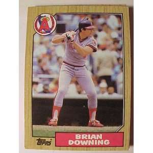  1987 Topps #782 Brian Downing [Misc.]