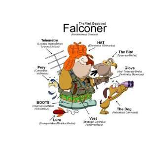  The Falconer Cartoon Mug