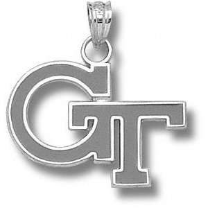  Georgia Tech Yellow Jackets Solid Sterling Silver GT 5 