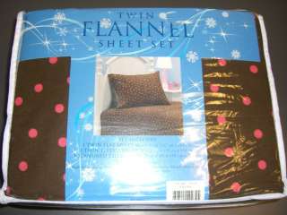 DIVATEX FLANNEL 3 Piece Sheet set 100% Cotton  