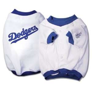  Los Angeles Dodgers Baseball Dog Puppy Pet Jersey Shirt 