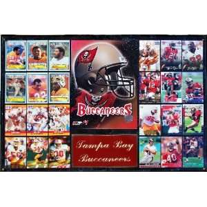 TAMPA BAY BUCCANEERS 16x 24 Team History Plaque  Sports 