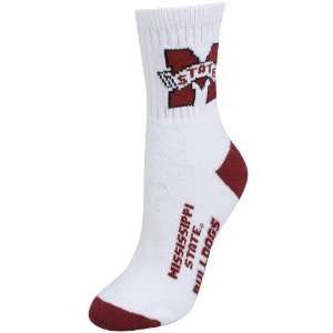  NCAA Mississippi State Bulldogs White Ladies 9 11 Cuff 