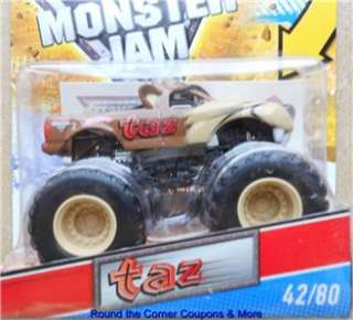 2011 Hot Wheels Monster Jam 42 TAZ TASMANIAN DEVIL  