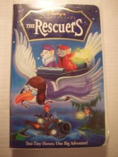 DISNEY THE RESCUERS Childrens VHS Tape 786936079722  