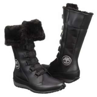   Grammercy Tall Winter Fur Fashion Boots Leather Black Womens  