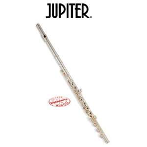  Jupiter Intermediate Open Hole Sterling Silver Flute with 