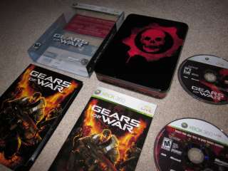   of War Limited Collector Edition +STEELBOOK +bonus disc (Xbox 360) 3 2