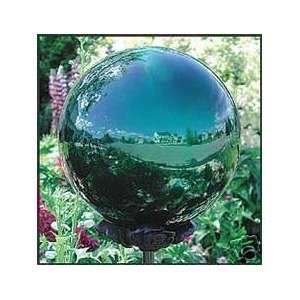  4 Stainless Steel Gazing Globe Emerald Patio, Lawn 