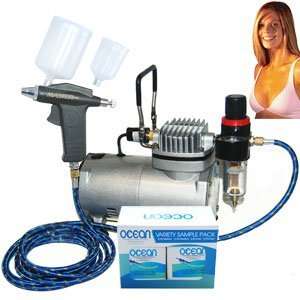 Professional Turbo Tan Airbrush Sunless Tanning System with a Trigger 