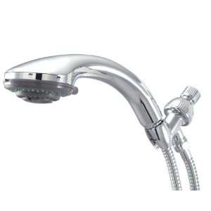  Kingston Brass KX2522B 5 Settings Shower with Stainless 