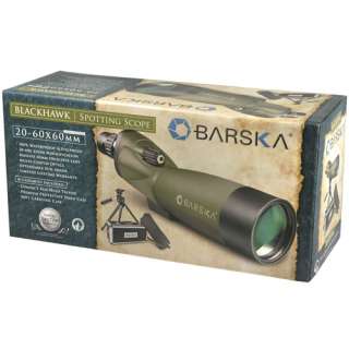 Barska Blackhawk Spotting Scope 20 60x60 AD10350 w/ Kit 790272976409 