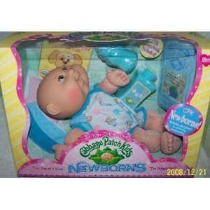 Cabbage Patch Kids Newborns   Caucasian Bald Boy Toys 