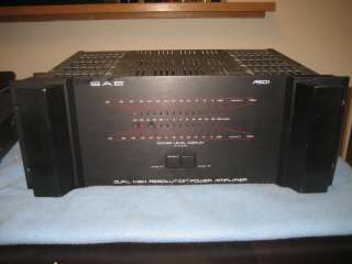   A501 Power Amplifier SCIENTIFIC AUDIO EQUIPMENT 250+250 watt Amp A 501