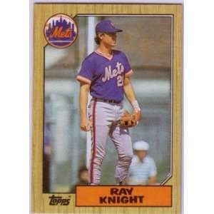  1987 Topps Baseball New York Mets Team Set Sports 