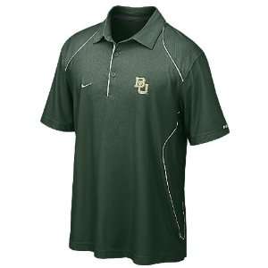  Nike Baylor Bears 2010 Coaches Sidelines Dri Fit Polo 