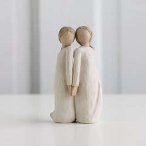  Two Alike Relationships Figurine by Willow Tree