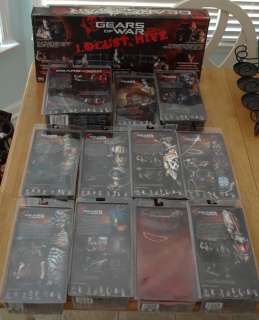 LOT of OPENED Boxes of NECA (NO) Figures GEARS OF WAR Hive Delta Set 