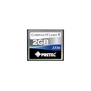  Pretec 2GB 233X CompactFlash Card   Price Reduced 