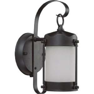 Nuvo Lighting 60/3946 One Light Piper Wall Lantern with Frosted Glass 