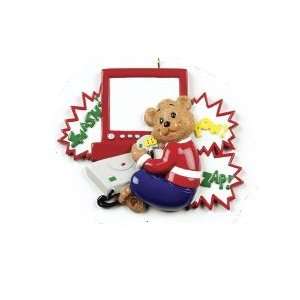  2349 Playstation Bear Personalized Christmas Ornament 