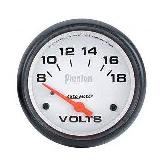 Auto Meter 5791 Phantom Short Sweep Electric Voltmeter Gauge