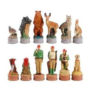 American Hunters Chessmen Toys & Games