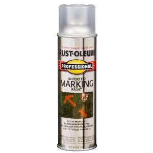   2596838 Professional Inverted Marking Spray Paint, Clear, 15 Ounce