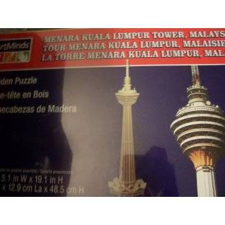 Art Mind Wooden Puzzle   Menara Kuala Lumpur Tower, Malaysia