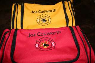 PERSONALIZED FIREFIGHTER DUFFEL BAG  