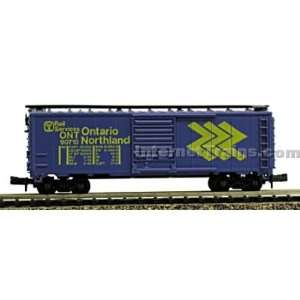  Model Power N Scale 40 Box Car   Ontario Northland Toys 