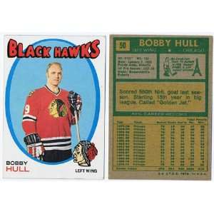 Bobby Hull 1971 72 Topps Card