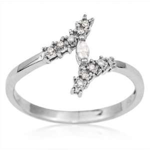   10 cttw Marquise and Round Cut Diamond Simple Pleasures Split Band