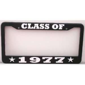  CLASS OF 1977 License Plate Frame Automotive