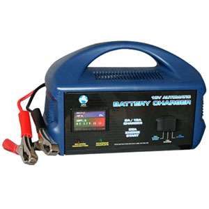 Dual Rate 2A / 10A Battery Charger & 50A Engine Starter  